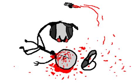 feral stickman|stickman stabbing another stickman meme.